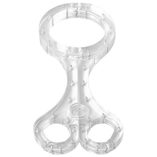THORN GARDEN™ transparent wrist and neck restraint pillory free shipping