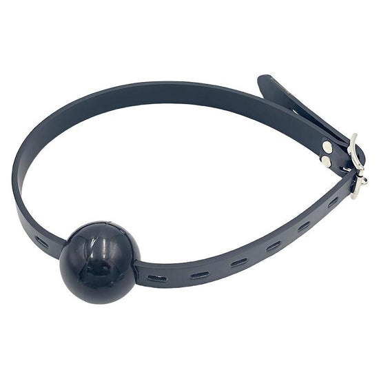 THORN GARDEN™ bdsm leather silicone material bell mouth plug free shipping