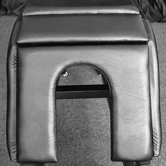 THORN GARDEN™ thick mat black leather spanking bench - Free shipping