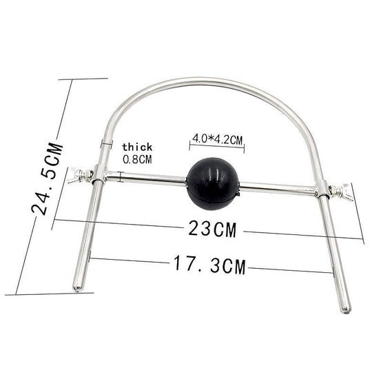 THORN GARDEN™ Stainless steel ring neck gag free shipping