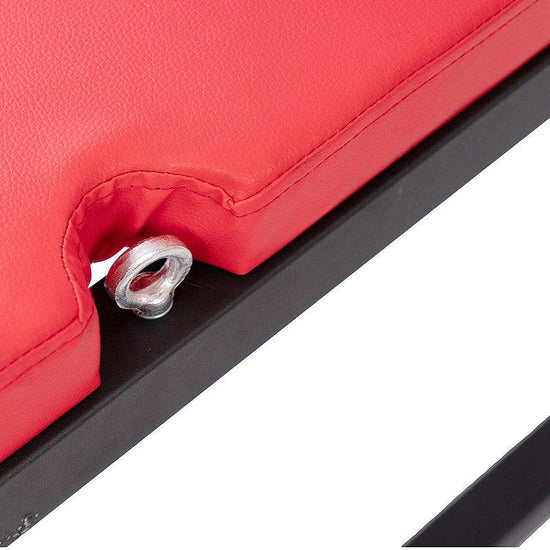 THORN GARDEN™ red leather movable bdsm bed - free shipping