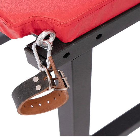 THORN GARDEN™ red leather movable bdsm bed - free shipping