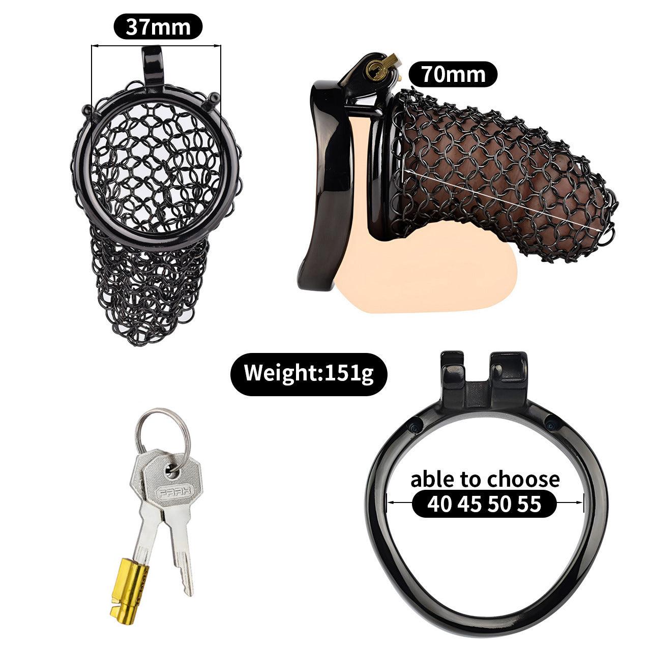 THORN GARDEN™ Lightweight Stainless Steel Chastity Cage