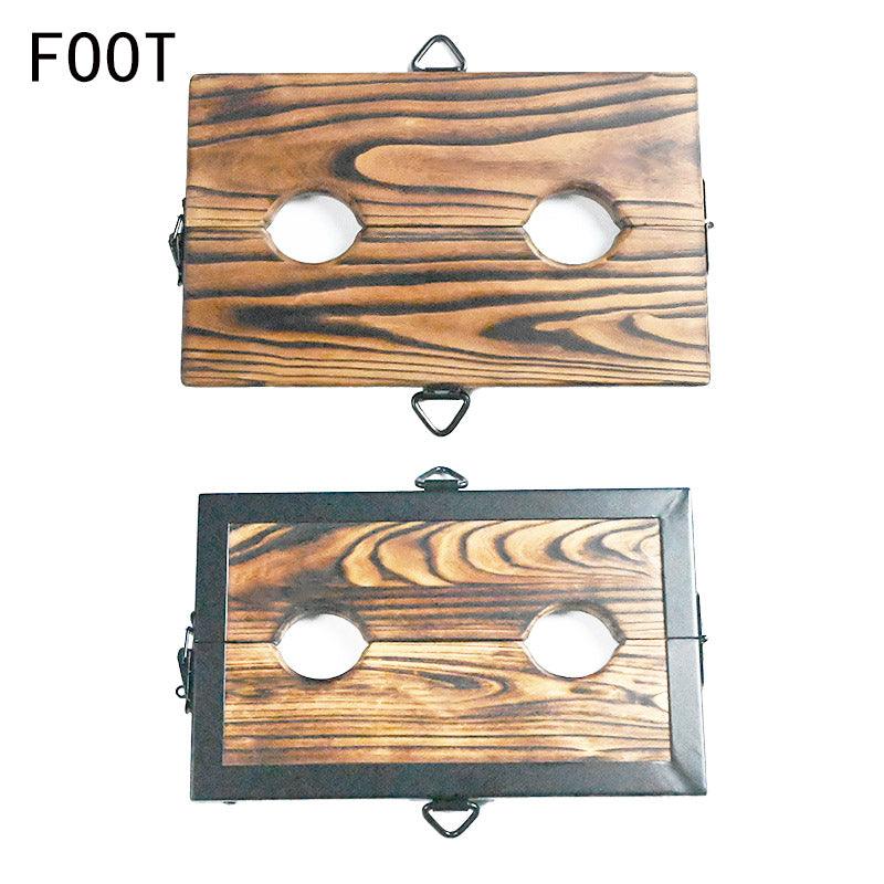 THORN GARDEN™ wooden ankle stocks - free shipping