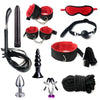 THORN GARDEN™ bdsm toy bondage set with butt plug and nipple clamps