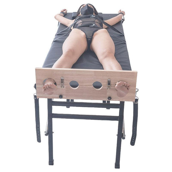THORN GARDEN™ Multifunctional Bdsm Bed with Restraint Iron Pipe