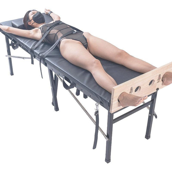 THORN GARDEN™ Multifunctional Bdsm Bed with Restraint Iron Pipe