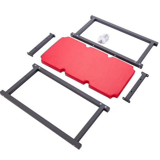 THORN GARDEN™ red leather movable bdsm bed - free shipping