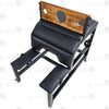 Premium Handcrafted Leather Spanking Bench with pillory