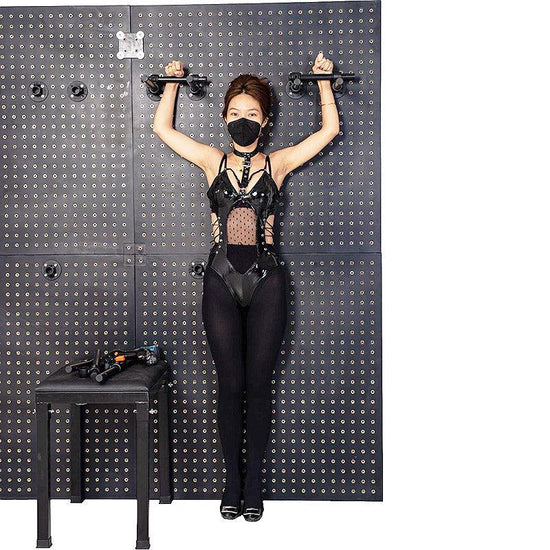 THORN GARDEN™ bdsm iron pipe frame with bondage board sex machine and free shipping