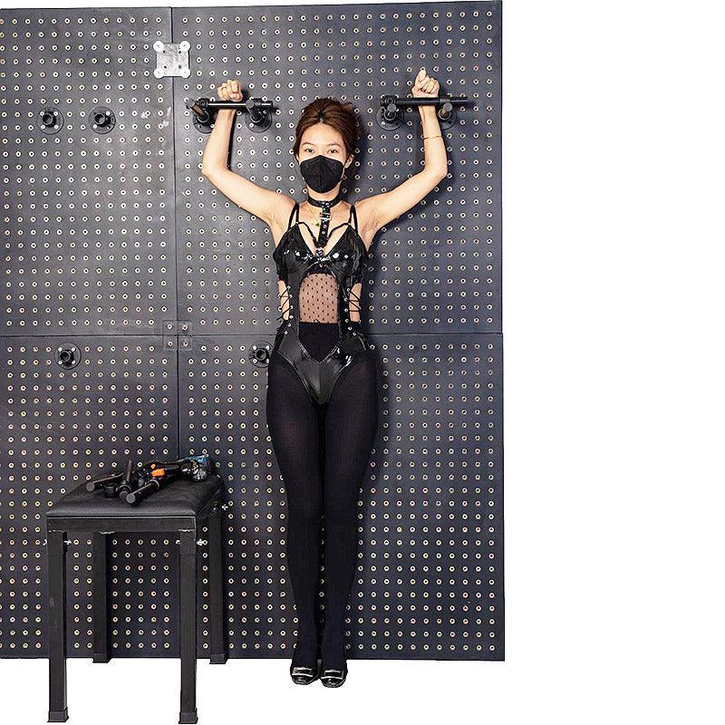 THORN GARDEN™ bdsm iron pipe frame with bondage board sex machine and free shipping