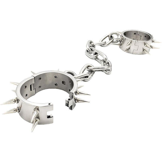 THORN GARDEN™ about 2kg height 4cm Stainless steel ankle cuffs free shipping