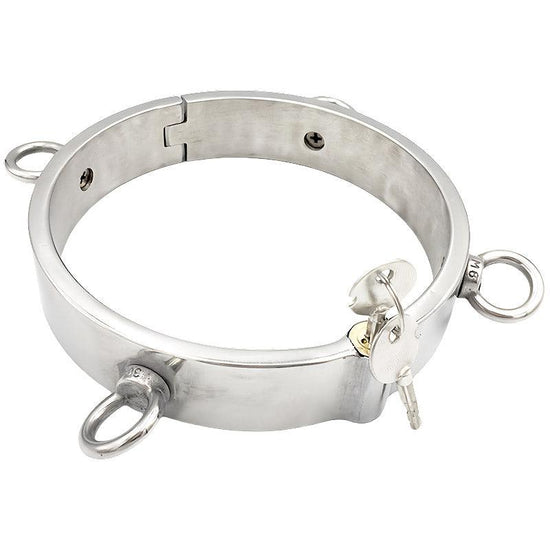 THORN GARDEN™ 0.95kg 3cm high stainless steel bdsm collar and free shipping