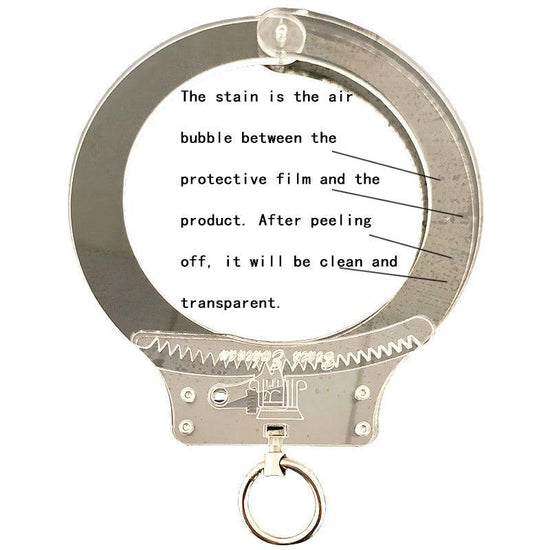 THORN GARDEN™ High-Quality Transparent Collar for BDSM Play - Secure Online Shopping