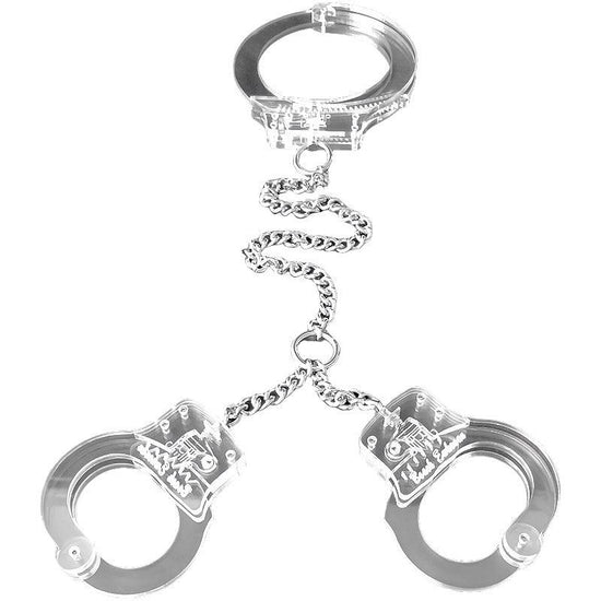 THORN GARDEN™ transparent wrist and neck restraint free shipping