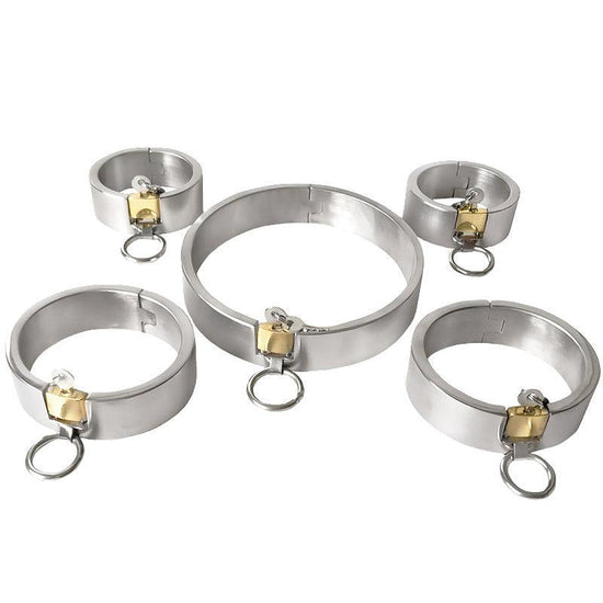 THORN GARDEN™ about 3600g 3cm heigh Hand, foot and neck restraint set free shipping