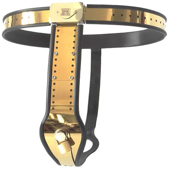 THORN GARDEN™ Titanium female chastity belt Can be used with anal and vaginal plugs