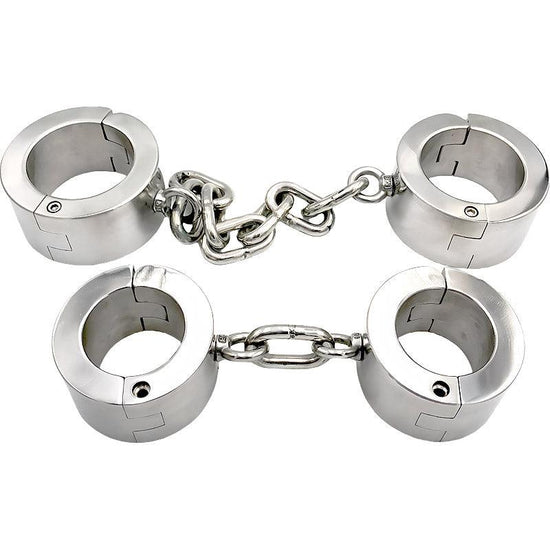 THORN GARDEN™ 4.5kg 6cm heigh heavy duty Screw lock handcuffs free shipping