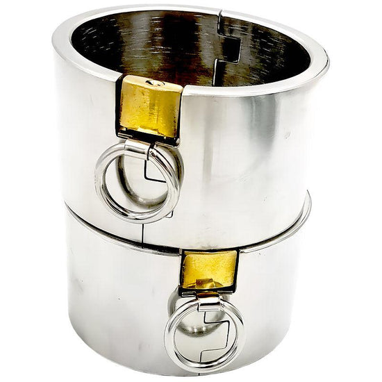 THORN GARDEN™ 1.3kg height 5cm stainless steel ankle cuffs and free shipping