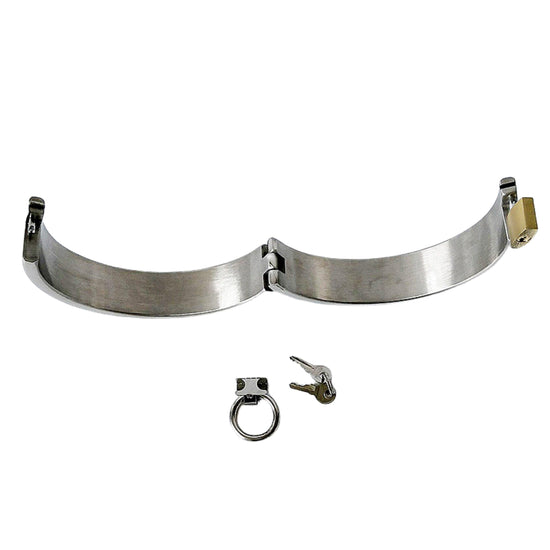 THORN GARDEN™ High-Quality Stainless Steel Neck Collar for BDSM Play