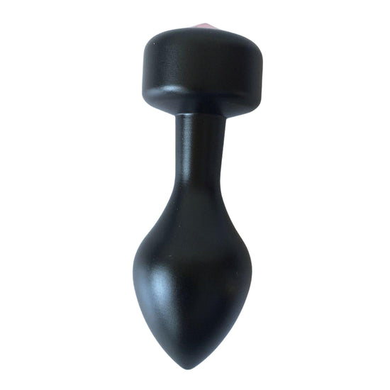 THORN GARDEN™ Colorful Stainless Steel Anal Plugs - 304 Non-Rust Material, 2.8cm Diameter, 8.1cm Insertable Length, Available in Red, Black, Blue Options