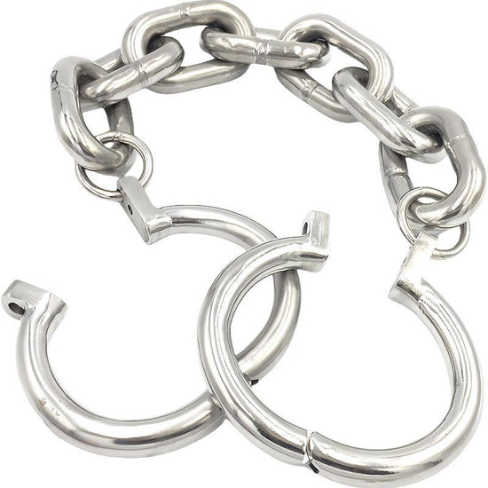THORN GARDEN™ about 3kg thick 1.6cm Stainless steel ankle cuffs free shipping
