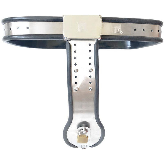 THORN GARDEN™ black single wire chastity belt for women, can be used with anal plug and vaginal plug