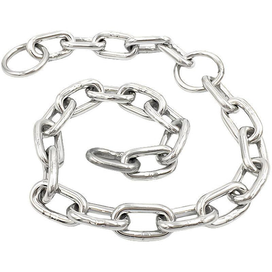 THORN GARDEN™ BDSM Stainless Steel Chain Lock Handcuffs free shipping