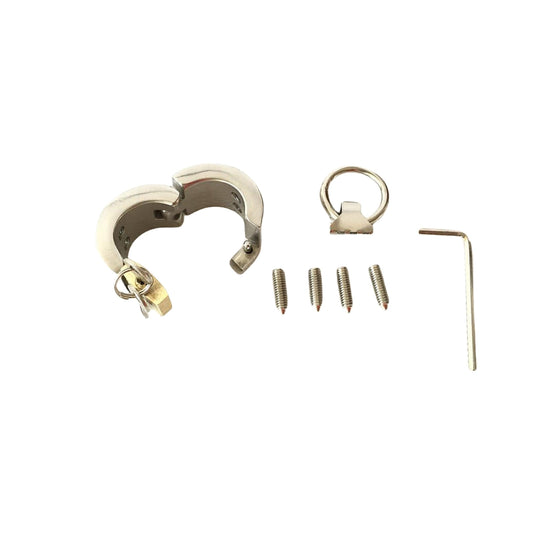 THORN GARDEN™ High-Quality Stainless Steel Cock and Ball Crusher with Lock