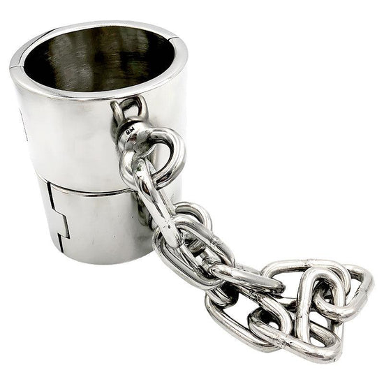 THORN GARDEN™ about 1.6kg height 6cm stainless steel ankle cuffs and free shipping