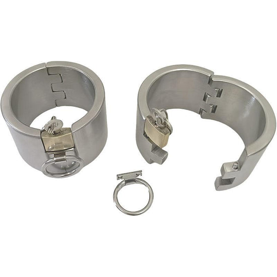 THORN GARDEN™ 1.1kg 5cm heigh Stainless steel padlock handcuffs free shipping