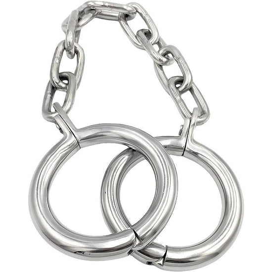 THORN GARDEN™ new style about 1.5kg thick 1.6cm Stainless steel ankle cuffs free shipping