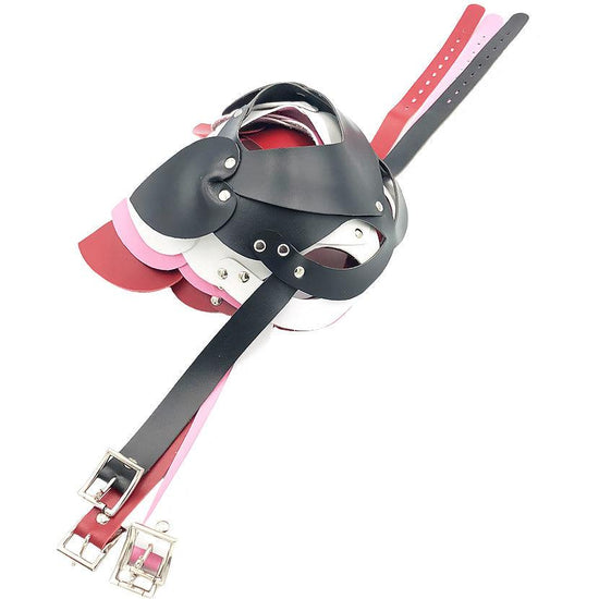 THORN GARDEN™ Handmade leather face mask free shipping