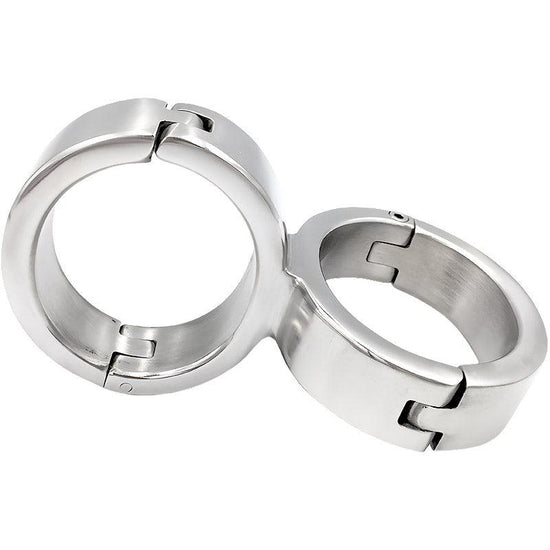 THORN GARDEN™ about 0.5kg 2cm high Stainless steel screw lock 8 shape handcuffs