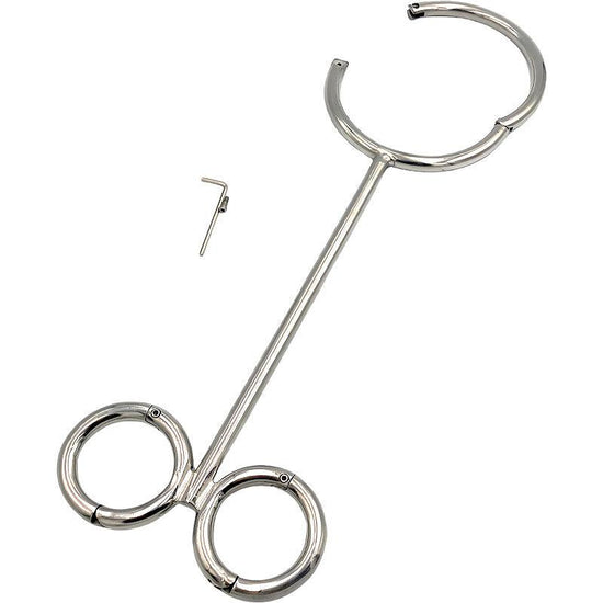 THORN GARDEN™ Metal bondage ring hand and neck restraint shackles free shipping