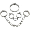 THORN GARDEN™ 2200g 2.5cm heigh Stainless Steel Hand, Foot and Neck Restraint Set