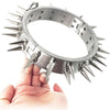 THORN GARDEN™ about 1.2kg 4cm high stainless steel bdsm collar and free shipping