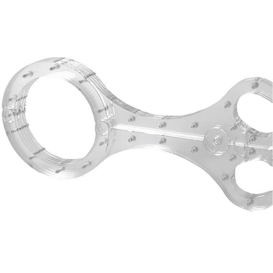 THORN GARDEN™ transparent wrist and neck restraint pillory free shipping