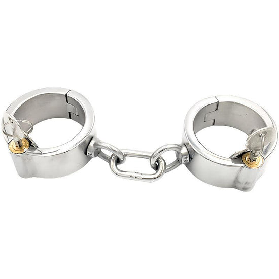 THORN GARDEN™ 0.8kg 3cm high Stainless steel lock handcuffs free shipping