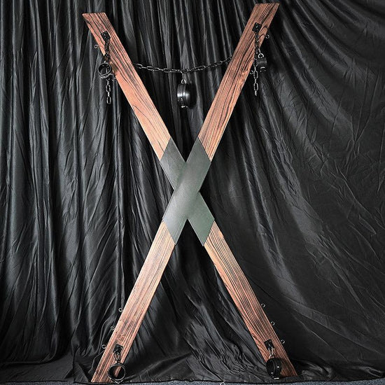 THORN GARDEN™ wooden st andrews cross - free shipping