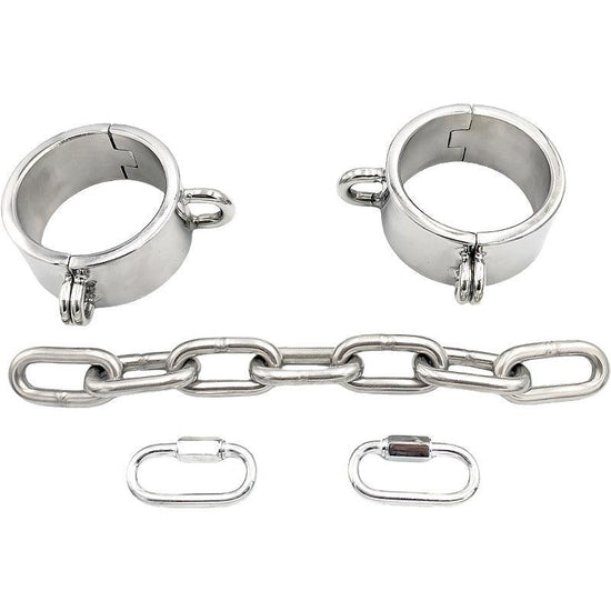 THORN GARDEN™ about 1.6kg height 4cm Stainless steel ankle cuffs free shipping