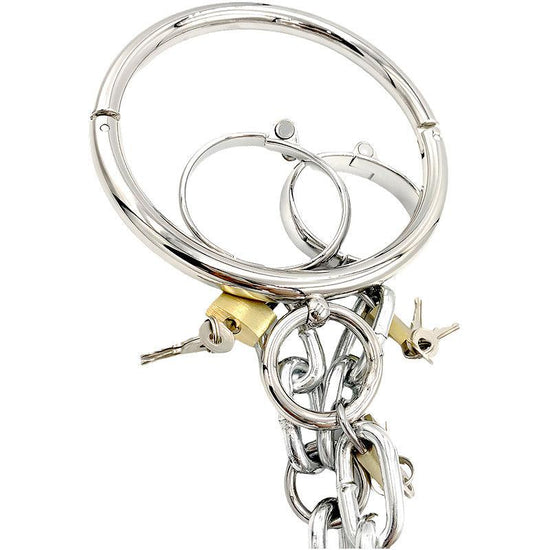 THORN GARDEN™ about 1kg 1.5cm heigh Hand and neck restraint shackles set free shipping