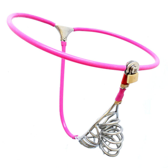 THORN GARDEN™ High-Quality Stainless Steel Pierced Penis Lock for BDSM Play