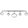 THORN GARDEN™ 1.65/1.75kg long 58cm Integrated metal bondage for hands, feet and neck