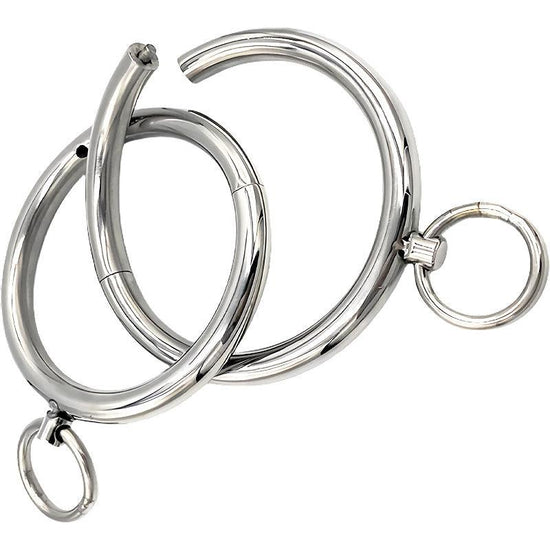 THORN GARDEN™ about 0.6kg thick 1cm Stainless steel ankle cuffs free shipping