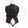 THORN GARDEN™ Black Leather Forceful Restraint Suit for BDSM