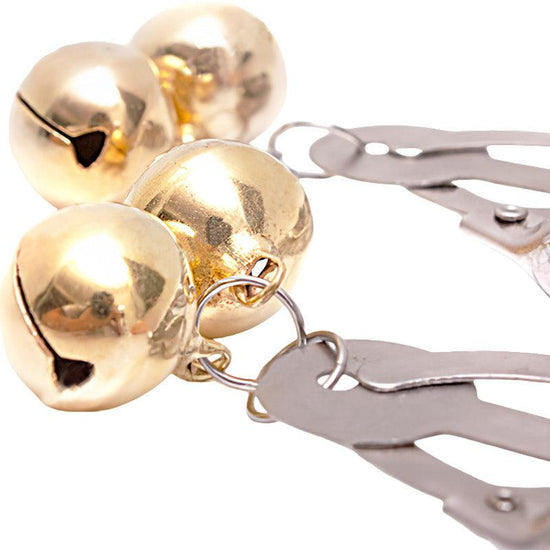 THORN GARDEN™ Double bell butterfly nipple clamp labia clamp free shipping
