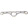 THORN GARDEN™ transparent straight bar wrists and neck restraint free shipping