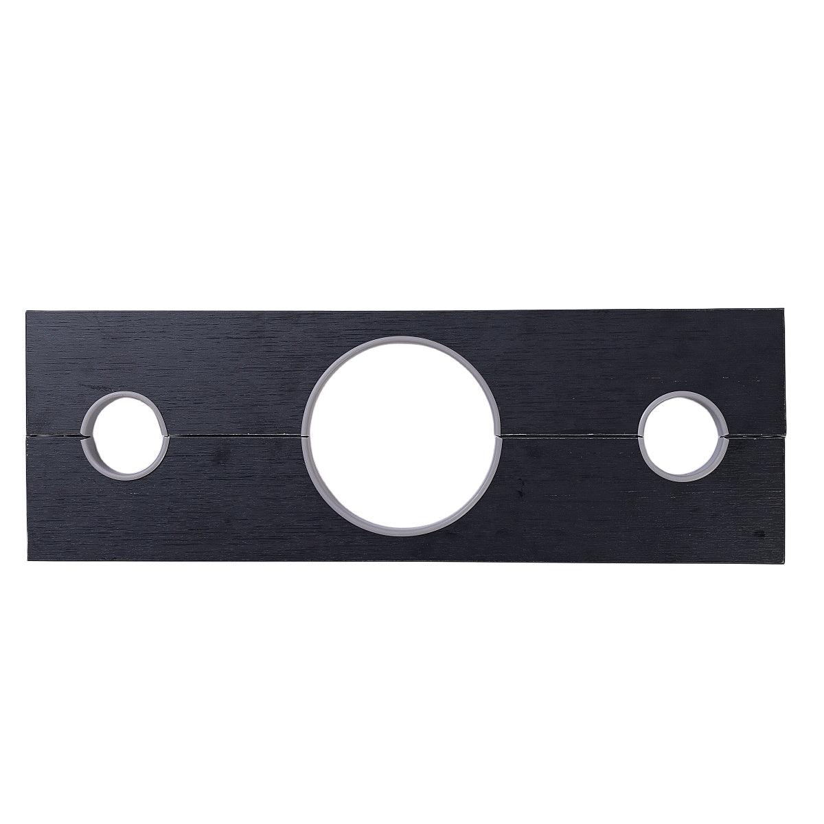 THORN GARDEN™ Master the Desire Lock: Black One-Character Hand-Neck Wooden pillory