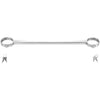 THORN GARDEN™ 700g 58.4/60.4cm long Straight Bar ankle cuffs and free shipping